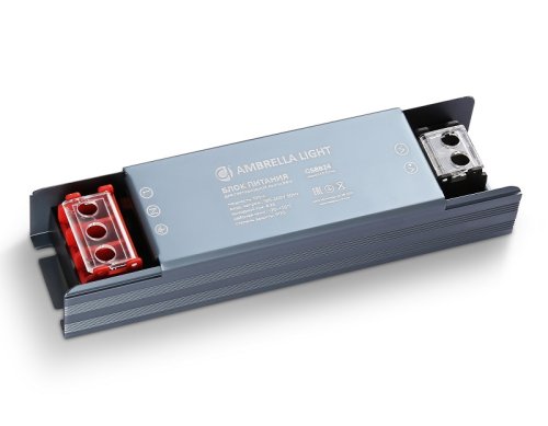 Блок питания для светодиодной ленты Ambrella 24V 100W 4,2A IP20 картинка 